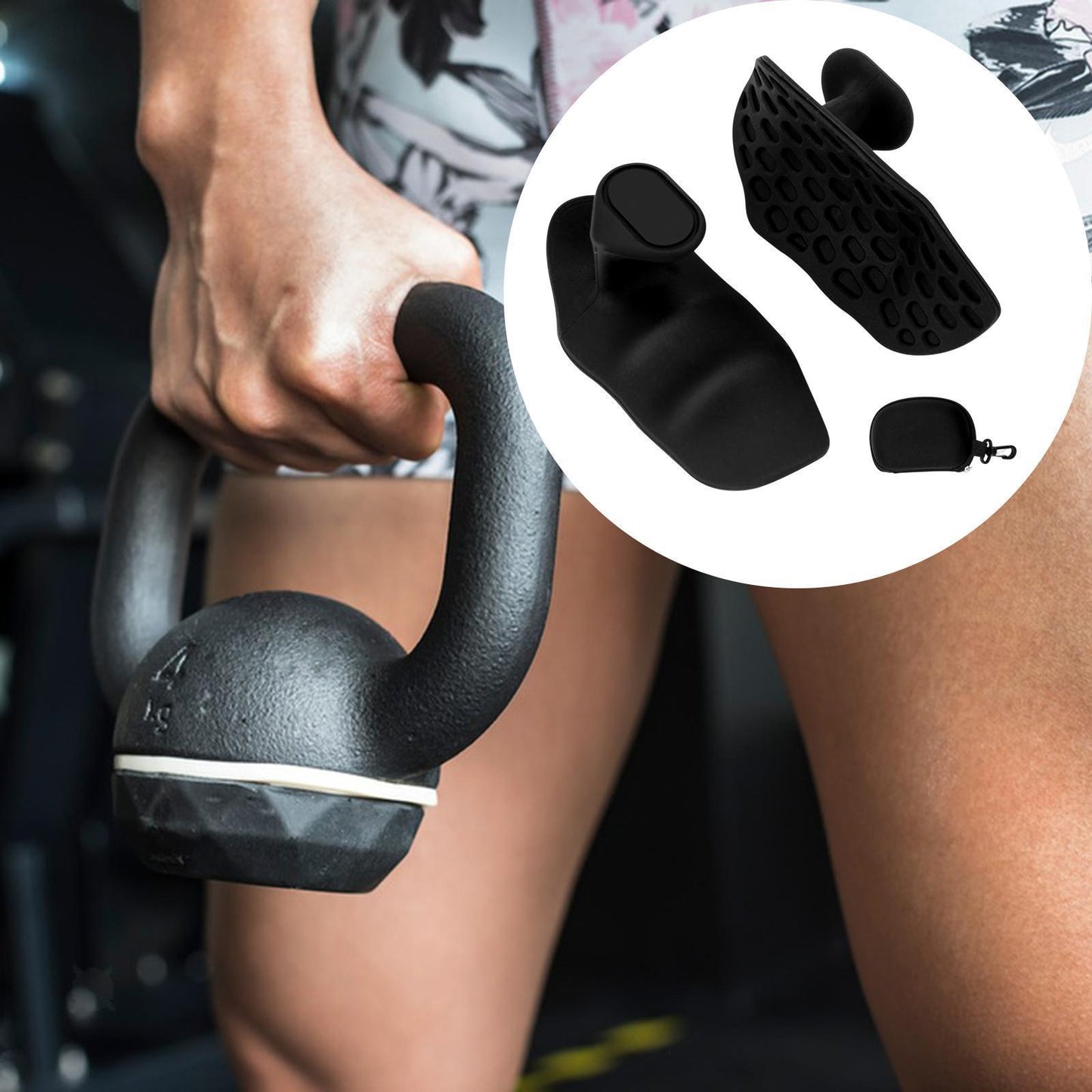 2 PCS Generic Gym Handles for Weightlifting