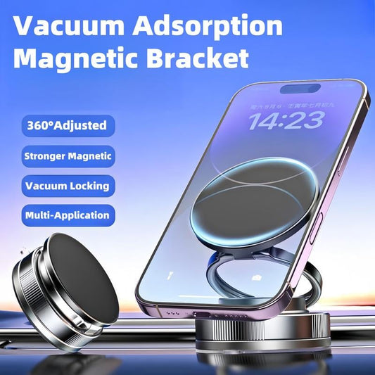 🔥Summer Clearance 49% OFF🔥 - 360° Adjustable Vacuum Magnetic Phone Holder for Car🚗