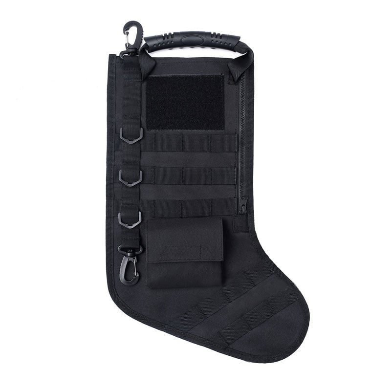 🎄 Personalized Tactical Christmas Stocking – Military Style Holiday Gift 🎁