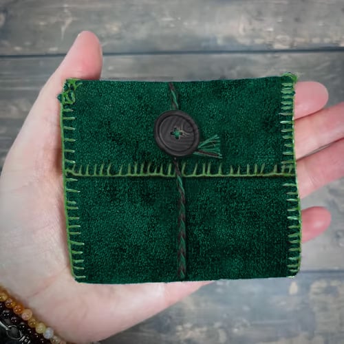 Pocket Shrine with Silver Cross Included Inside