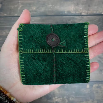 Pocket Shrine with Silver Cross Included Inside