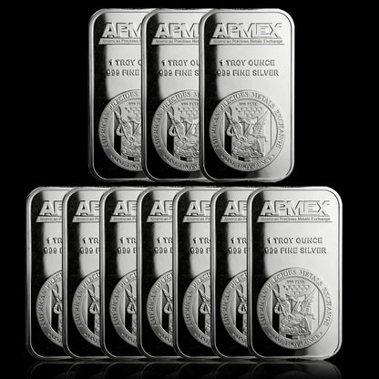 1 oz Silver Bar - 999 Fine Pure APMEX