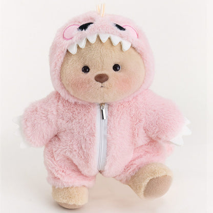 30cm Bear Doll Dinosaur Onesie