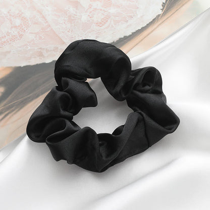 Silk Feeling Scrunchies Hairbands Hair Ties