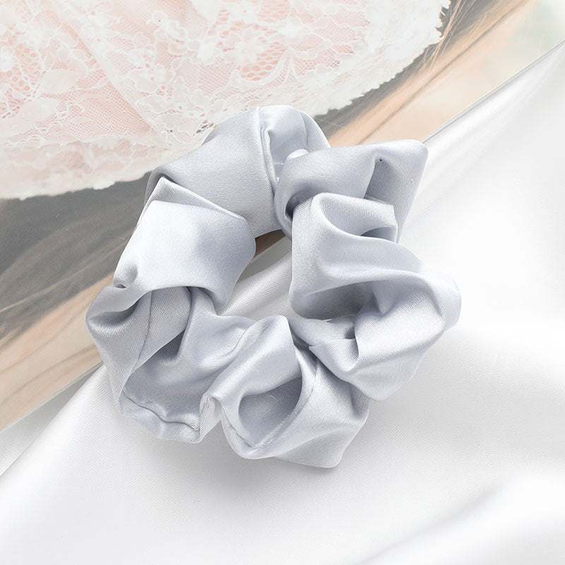 Silk Feeling Scrunchies Hairbands Hair Ties