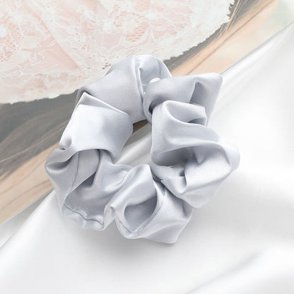 Silk Feeling Scrunchies Hairbands Hair Ties