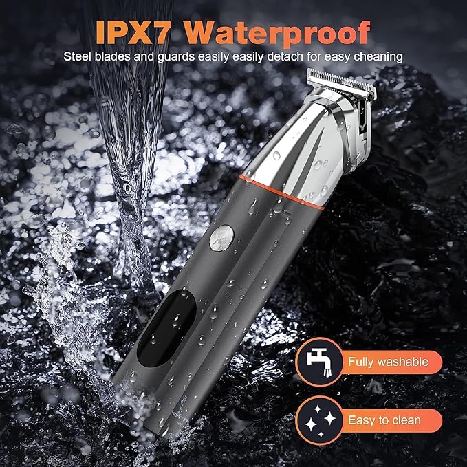 🔥💥 Full Body Trimmer 🎁✨ Electric Razor Waterproof Beard Trimming Kit with Mustache Nose Ear Body Facial 🎁