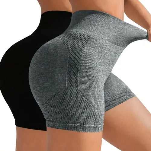 🌸🌸Womens Seamless Hip Lift Shapewear Shorts✨High Waisted Stretchy Elastic Yoga Pants Anti Chafing Underwear🧘‍👩