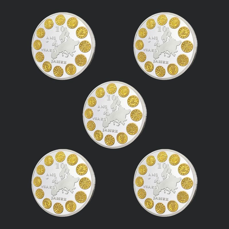 EU 10th Anniversary Commemorative Coin