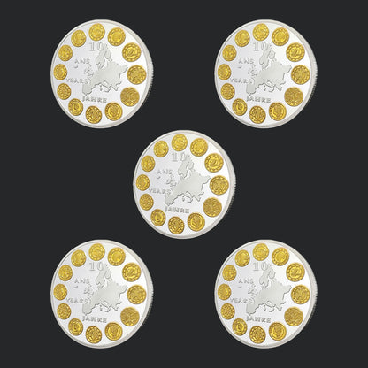 EU 10th Anniversary Commemorative Coin