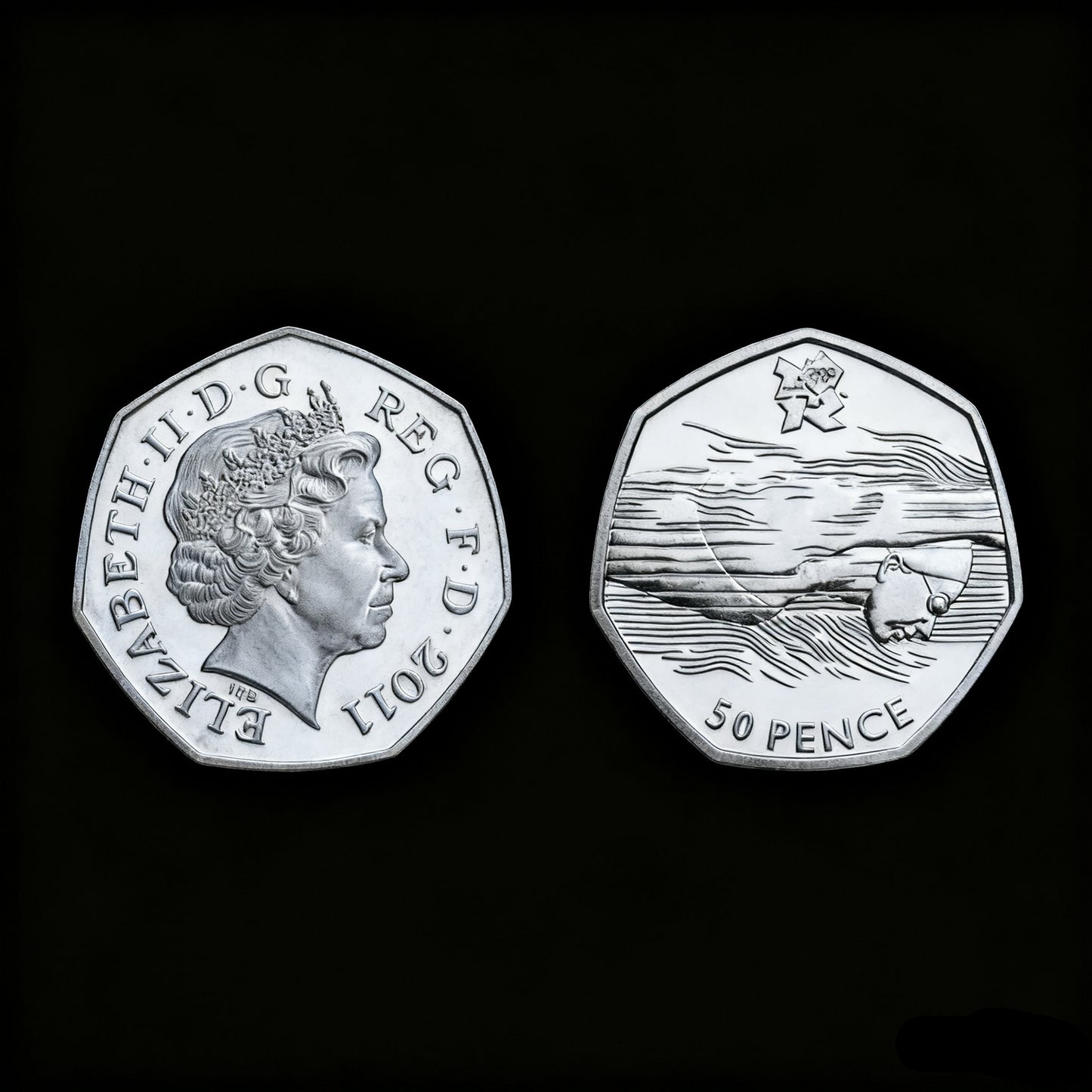 50 Pence-Elizabeth ll