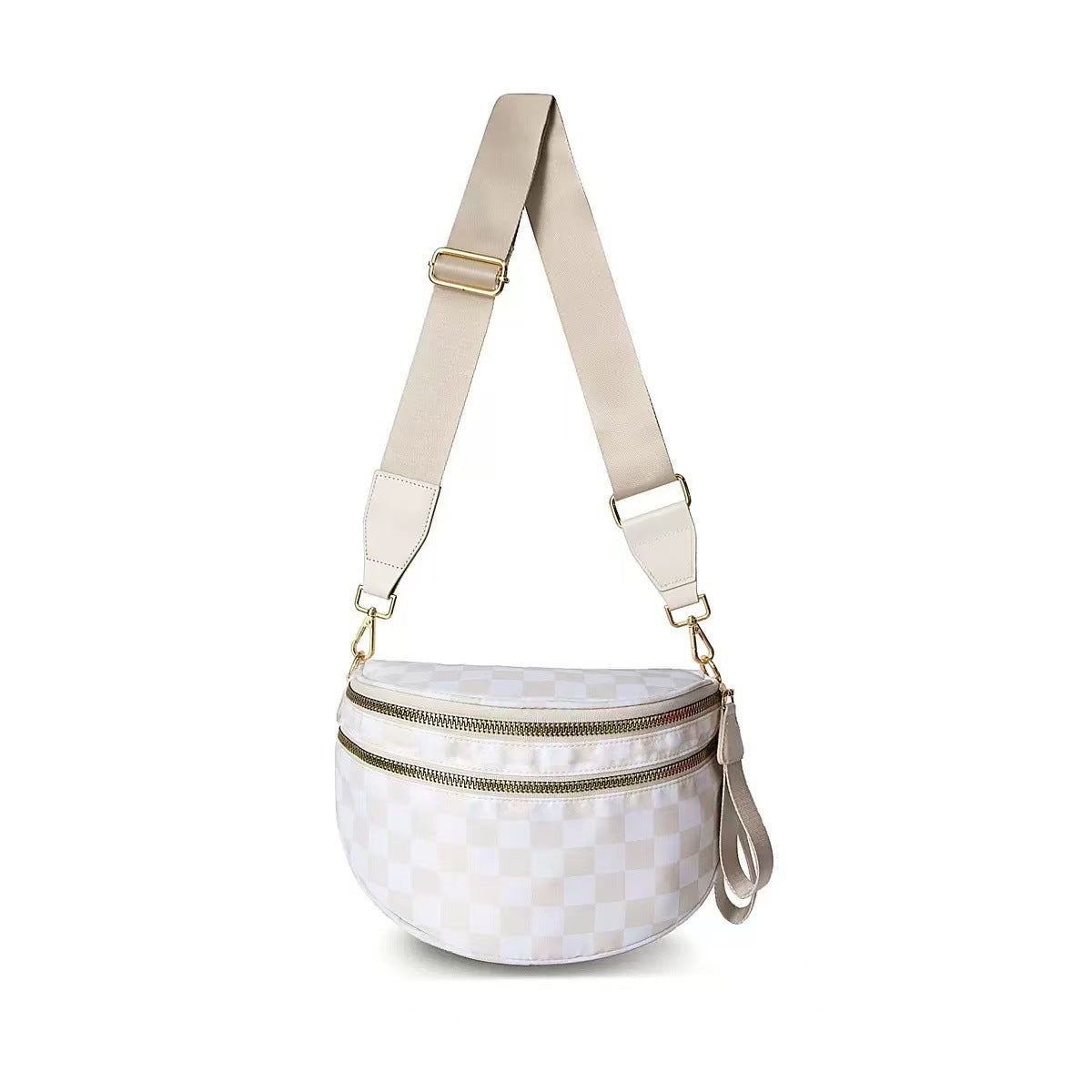 Checkered Bum Bag Crossbody