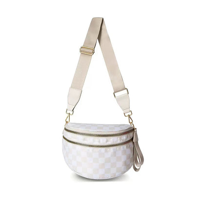 Checkered Bum Bag Crossbody