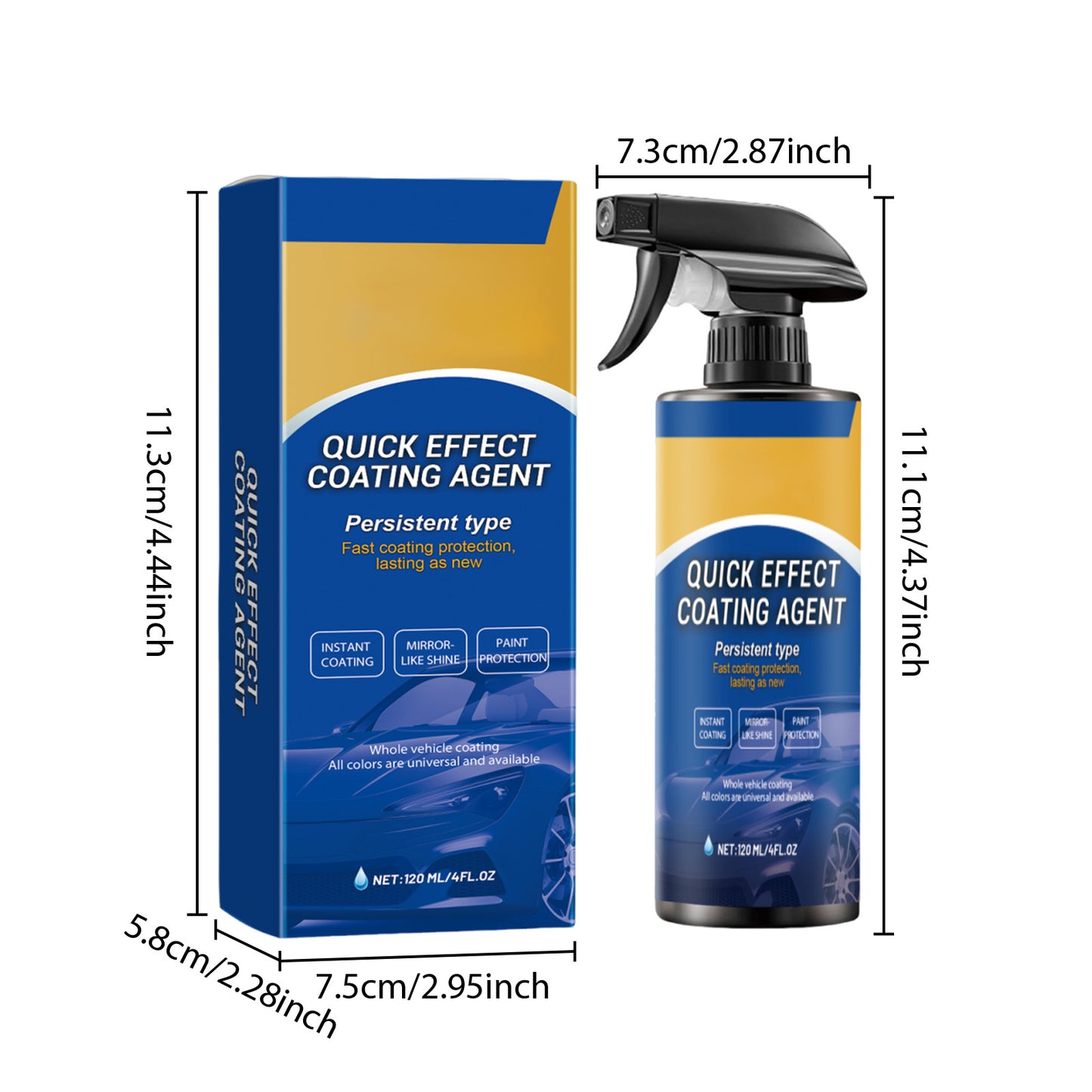 Advanced Car Quick-acting Coating Agent Spray