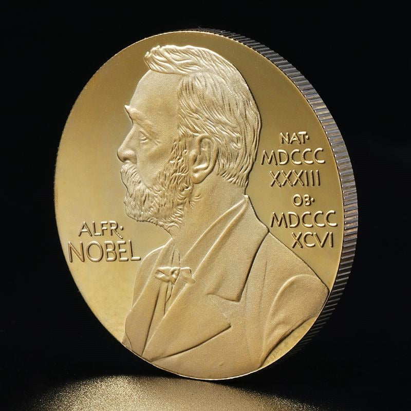 Alfred Bernhard Nobel Cold Coin