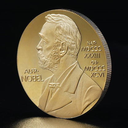 Alfred Bernhard Nobel Cold Coin