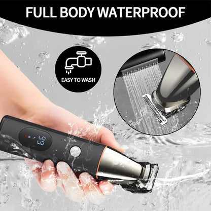 🔥💥 Full Body Trimmer 🎁✨ Electric Razor Waterproof Beard Trimming Kit with Mustache Nose Ear Body Facial 🎁
