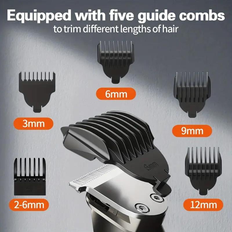 🔥💥 Full Body Trimmer 🎁✨ Electric Razor Waterproof Beard Trimming Kit with Mustache Nose Ear Body Facial 🎁