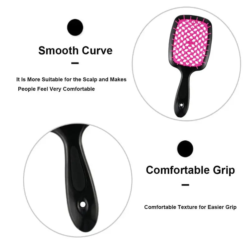 Hollow Out Tangled Hair Comb