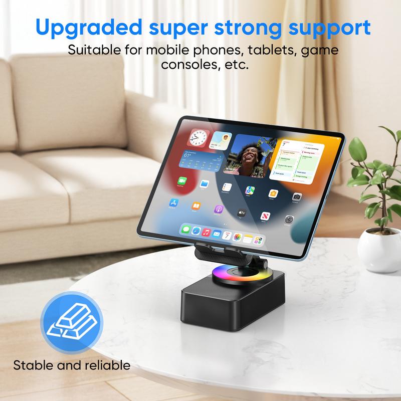 3-in-1 BLUETOOTH AND AUDIO PHONE STAND