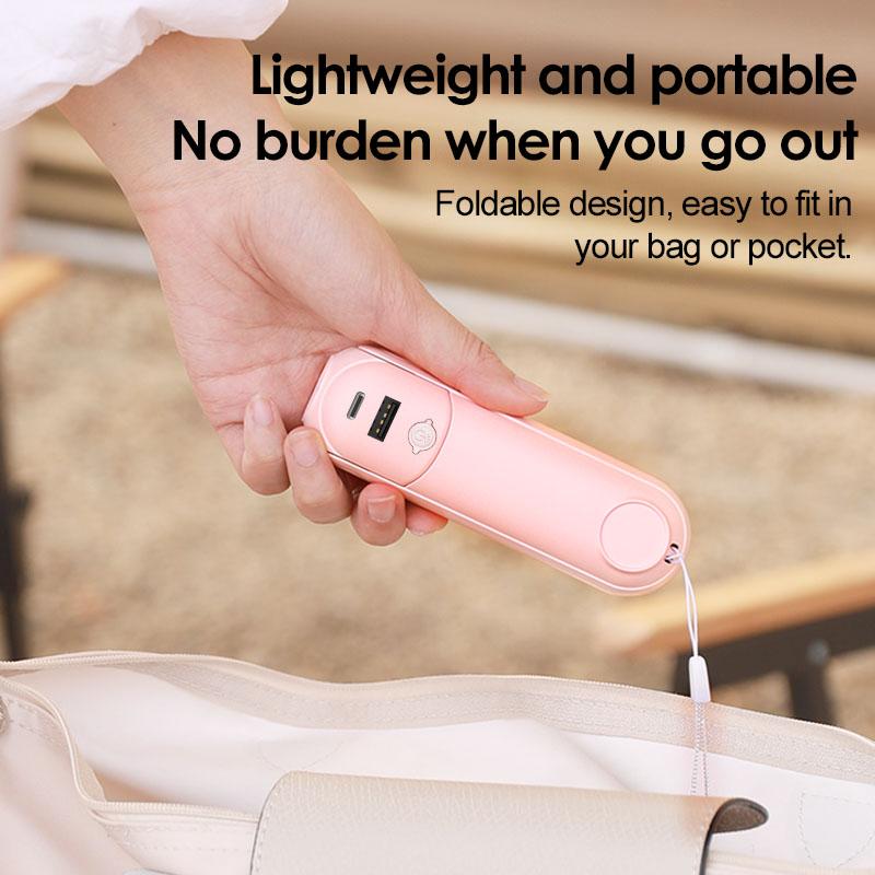 🌞👒Summer Must-Have ✨USB Charging Small Pocket Fan🌊