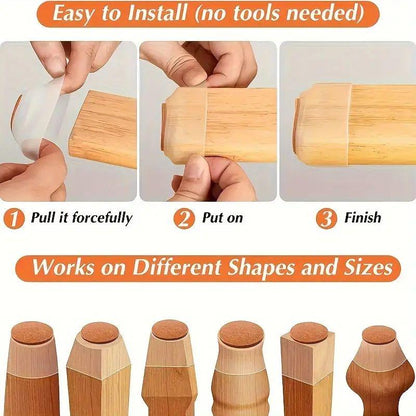 Chair Leg Floor Protectors 16 PCS