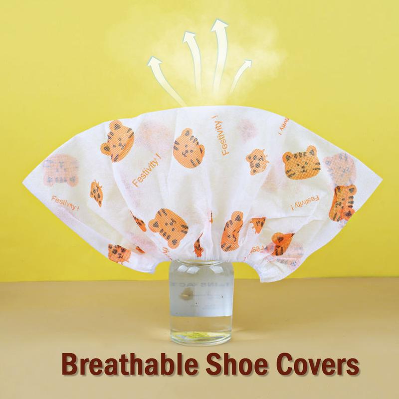 Disposable Printed Cartoon Shoe Cover 50PCS