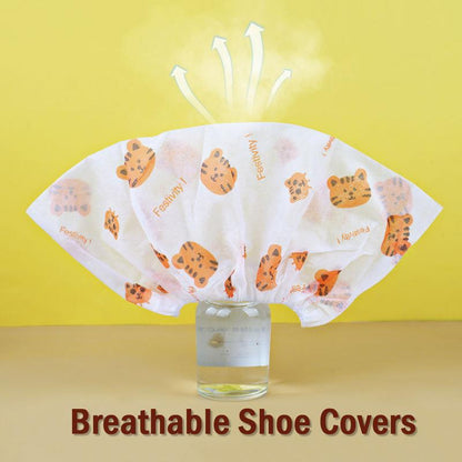 Disposable Printed Cartoon Shoe Cover 50PCS