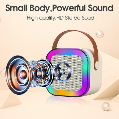 🎵Mini Karaoke Machine for Kids with Wireless Microphones