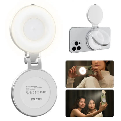 Foldable Magnetic Beauty Light for Phones