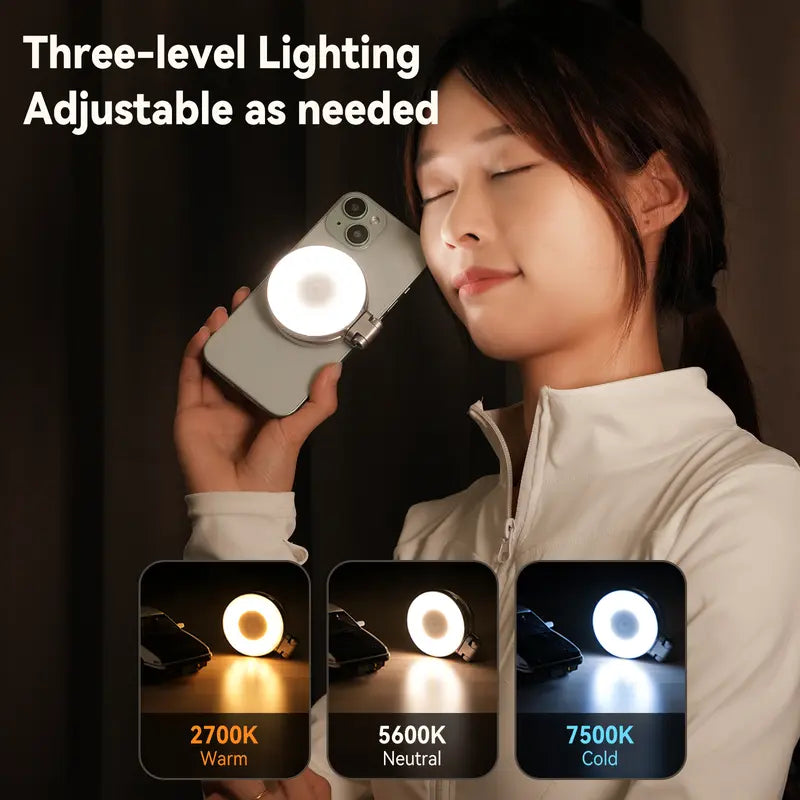 Foldable Magnetic Beauty Light for Phones