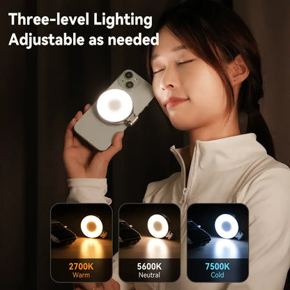 Foldable Magnetic Beauty Light for Phones