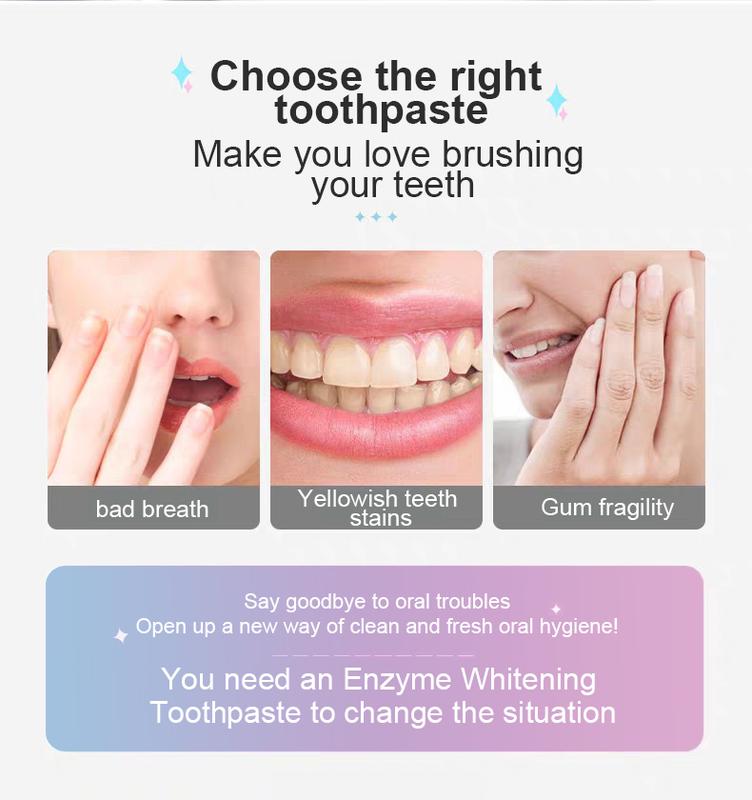 ✨ 🦷 Niacinamide Whitening Toothpaste -- Double Core Sniper Tooth Yellow Bad breath