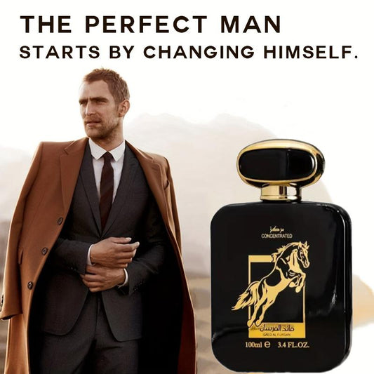Men's High-End Eau De Perfume💼🧔🏻 - Cologne with Woody Oriental Notes, Long-Lasting , 3.4OZ/100ML