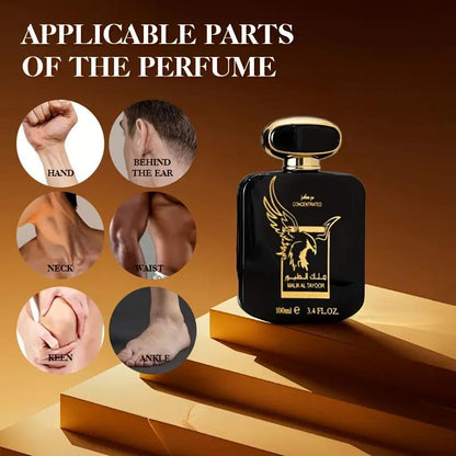 Men's High-End Eau De Perfume💼🧔🏻 - Cologne with Woody Oriental Notes, Long-Lasting , 3.4OZ/100ML