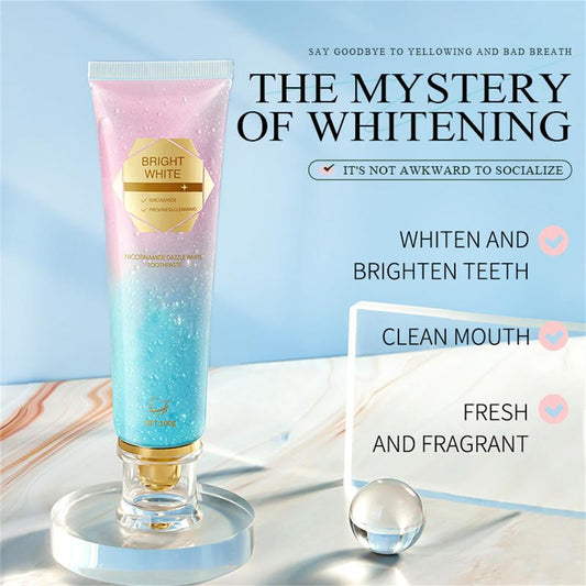 ✨ 🦷 Niacinamide Whitening Toothpaste -- Double Core Sniper Tooth Yellow Bad breath