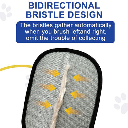 🧤✨ Reusable Electrostatic Pet Hair Removal Gloves – Double-Sided Grooming Mitt for Cats 🐶💖
