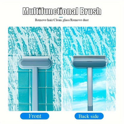 ✨🐾 Reusable Pet Hair Remover Brush – 4-in-1 Lint Cleaner for Dog & Cat Hair 🧹