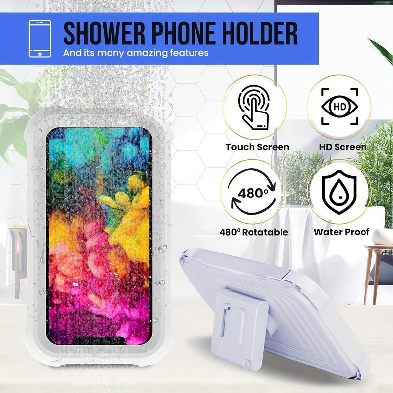 Waterproof Shower Phone Holder