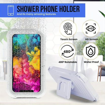 Waterproof Shower Phone Holder