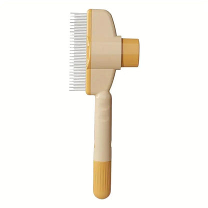 🔥 Self-cleaning Pet Flea Comb Grooming Brush