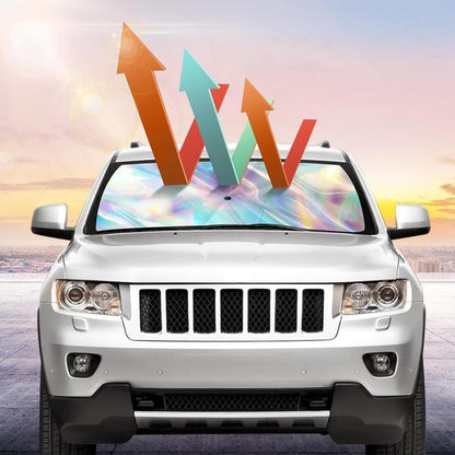 🌈 Laser Car Windshield Sunshade