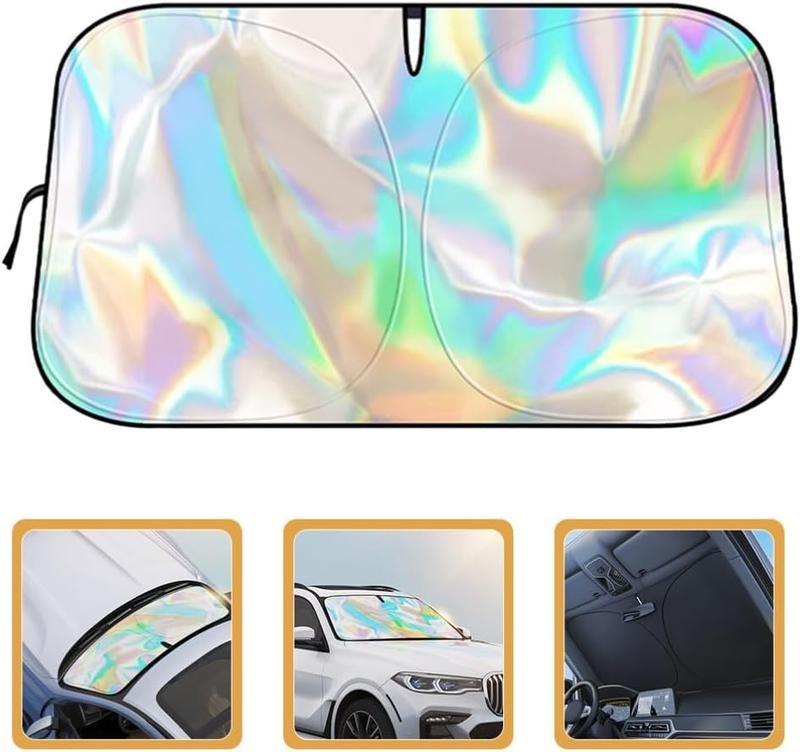 🌈 Laser Car Windshield Sunshade