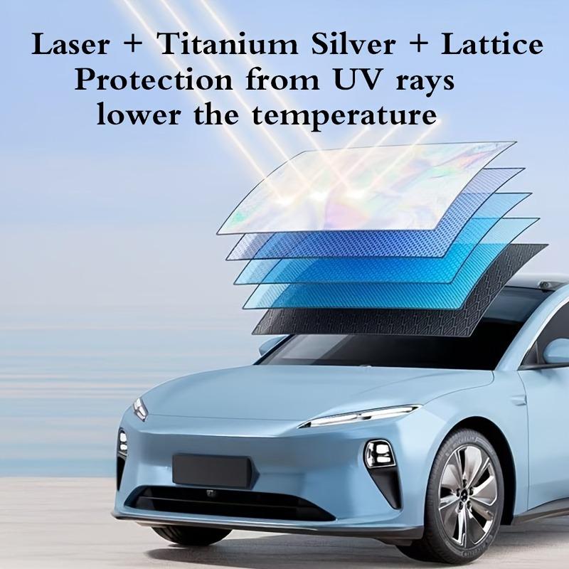 🌈 Laser Car Windshield Sunshade