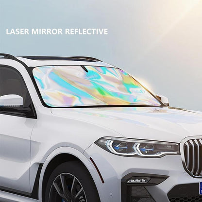 🌈 Laser Car Windshield Sunshade
