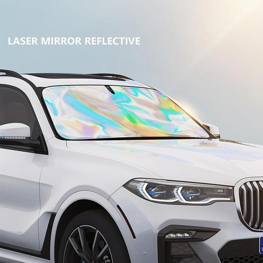 🌈 Laser Car Windshield Sunshade