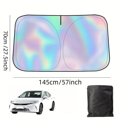 🌈 Laser Car Windshield Sunshade