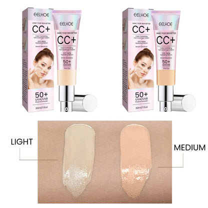 🔥Last Day Discount 49% Off - CC+ Cream Illumination SPF50 w/ Luxe Brush Makeup