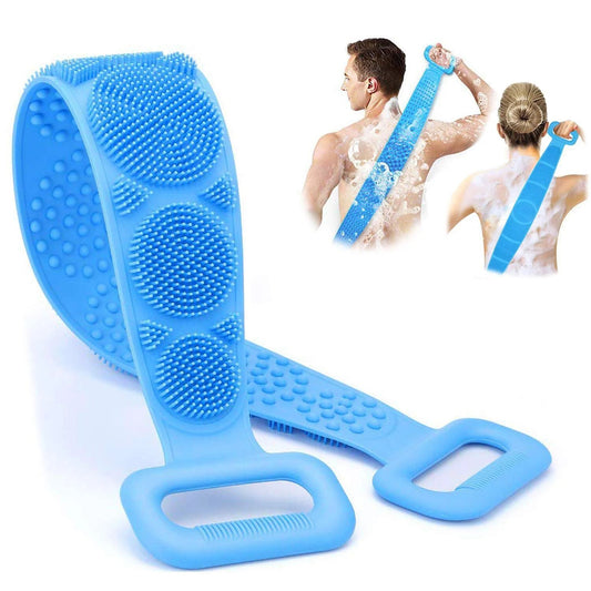 2PCS Exfoliating Back Bath Brush - Massages and Cleanses the Body