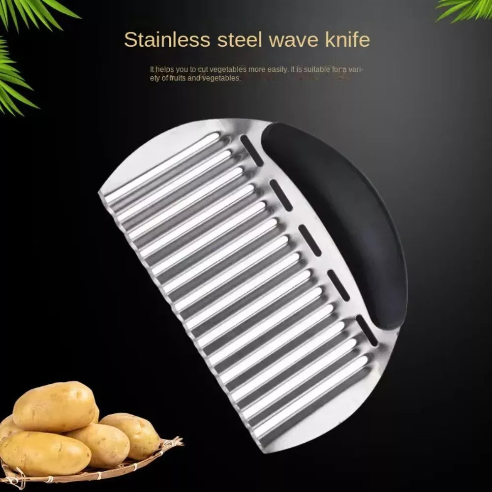 Heavy Duty Stainless Steel Large Crinkle Cutter